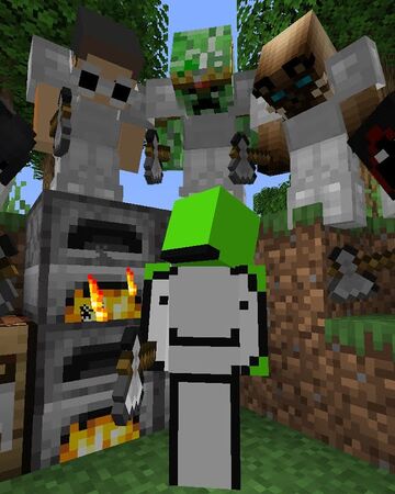 Minecraft Speedrunner Vs 5 Hunters Dream Team Wiki Fandom