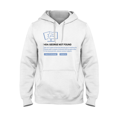 The 404 George Not Found Hoodie was released to GeorgeNotFound's m...