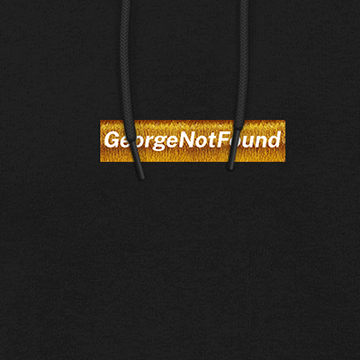 George not found embroidered hoodie best sale