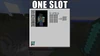 Beating Minecraft With One Inventory Slot