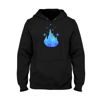 WBLXYMDP SAPNAP Blue Flame Name Pullover Hoodie (Ping,Large)