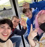 Nihachu, GeorgeNotFound, Jack, and Tubbo