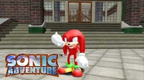 Sonic Adventure (Dreamcast) Knuckles' Story