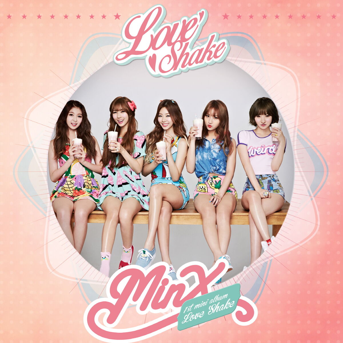 WEB限定 MINX 1st MINX SHAKE- ダミトレカ LOVE ダミ ユヒョン 1st