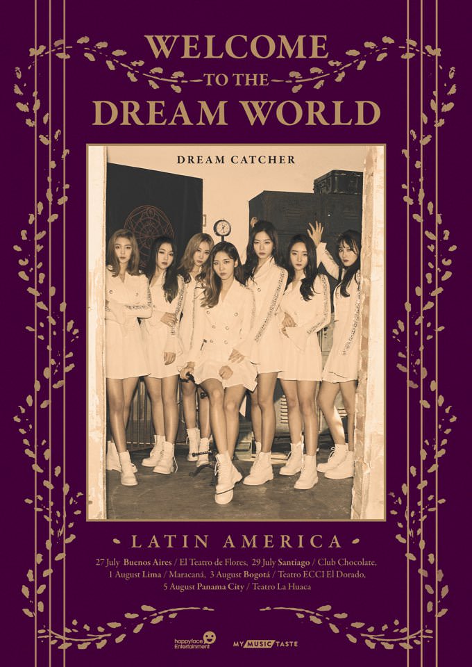 Welcome to the Dream World Latin America Tour | Dreamcatcher Wiki