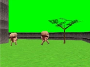 Two Doubleface outside