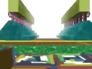 The player is in way to the Happy Town's castle. Trumpeter's tribunes are also seen empty - type B day. Unused textures.