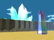 Spire and cluster Crystals