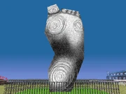 Foot Statue