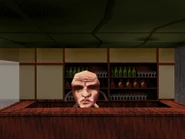 Doubleface in the bar
