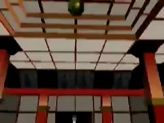 Another shot of the Dojo Temple. The Ball is still in sight, the ball-tossing geisha is also visible.