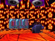 Downer textures of the place with sumo wrestler, shown as catfish.