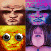 DFTEX.png (80 KB) All Doubleface textures. Top Left - Normal, Top Right - Kanji, Bottom Left - Downer, Bottom Right - Sexual