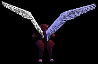 Winged Minotaur back