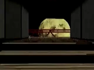 The Moonlight Tower's balcony room. Large moon is also seen.