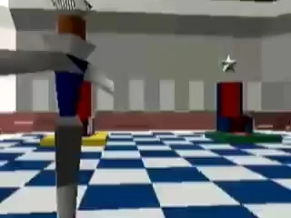 Inside the Happy Town's castle, prince is seen. Original textures are already replaced.