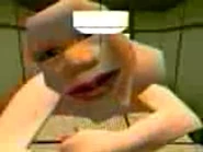 Giant Head, as it appears in the 1997 Demo Movie (Best Quality Possible)