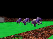 Row of Dancing Elephants