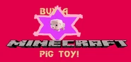 Minecraft Pig toy (2014)