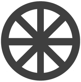 Imrex Wheel symbol logo