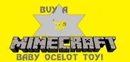 Minecraft Baby Ocelot toy (2014)