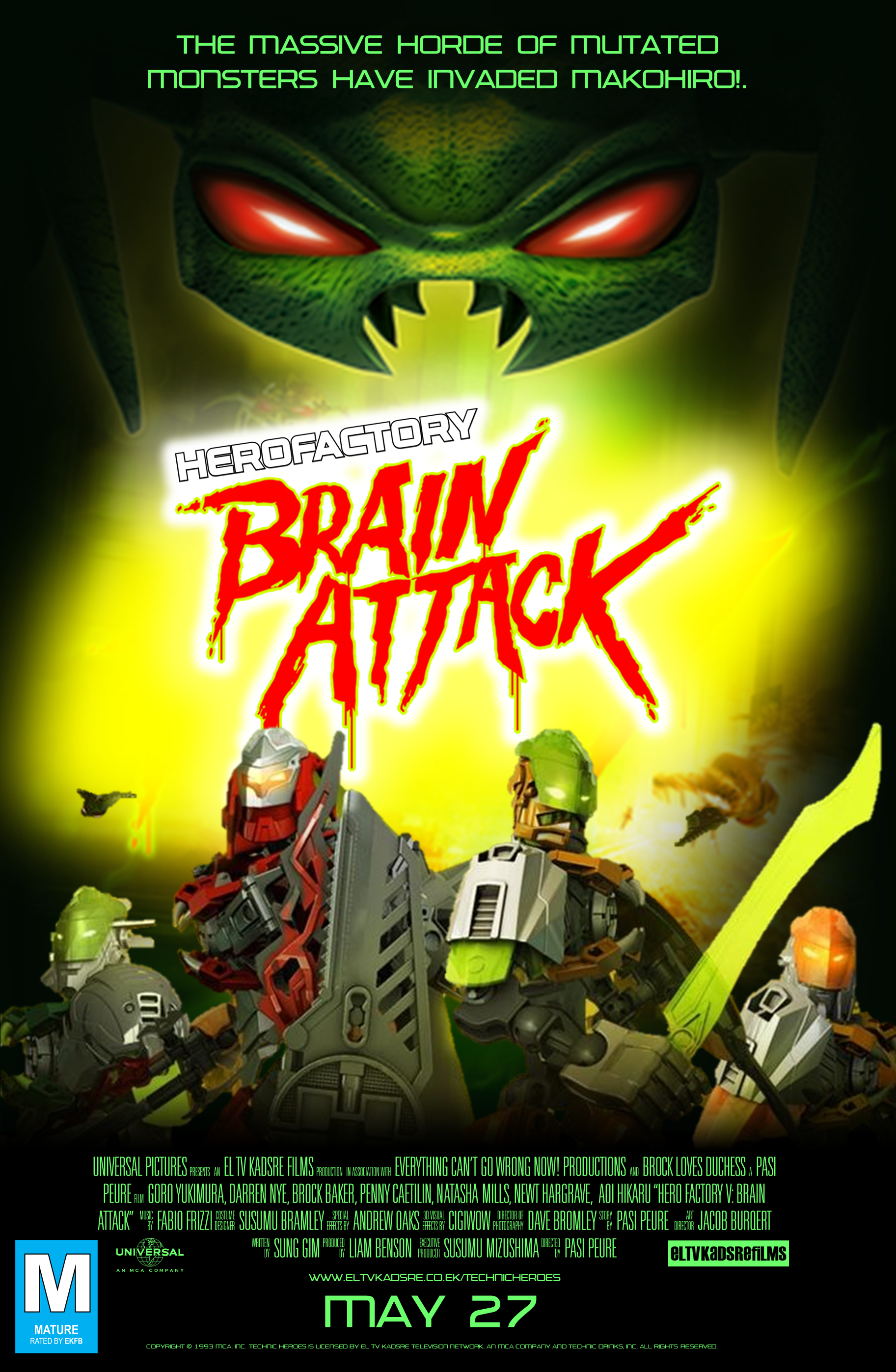 Hero factory brain attack sale