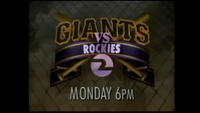 "Toad Harbor Giants vs. Colorado Rockies" promo (July 1996)