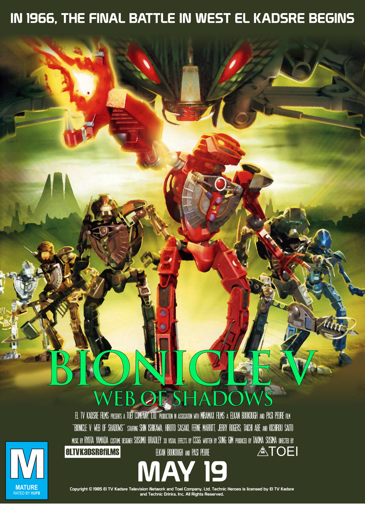 Bionicle V: Web of Shadows | Dream Fiction Wiki | Fandom