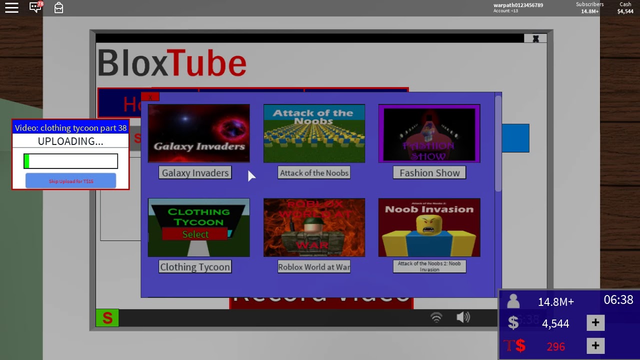Bloxtube Dream Fiction Wiki Fandom - roblox blox tube