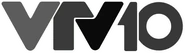VTV10 logo (July 25-July 26, 2024, black and white logo used during the state funeral of General Secretary Nguyen Phu Trong)