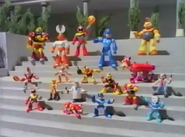 Mega Man action figures (1994)