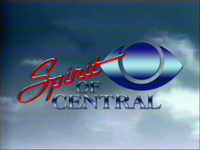 Original logo/ID for Central's Spirit of Central campaign from 1984. Network ID (1984–1987)
