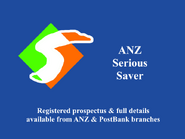 ANZ Serious Saver (1995) (part 1)