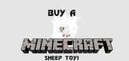 Minecraft Sheep toy (2014)