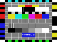 Tatedaka Channel 2 Test Patter (1998-2002)