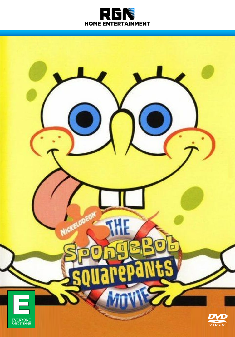 The SpongeBob SquarePants Movie (DVD, Region 2, El Kadsre