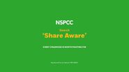 NSPCC Be Share Aware (2017)