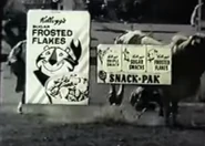 Kellogg's Frosted Flakes [bull rider] (1962)