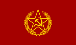 Flag of the People's Socialist Party of Vajeslovania