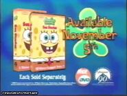 Spongebob Squarepants DVD and VHS (2002)