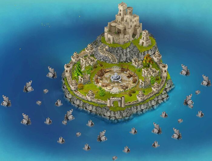 Forgotten kingdom before map