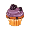 Blackberry pastry