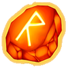 Fiery rune