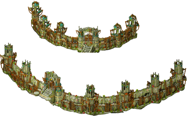Stage 2 Walls and towers