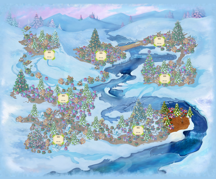 Arctic map