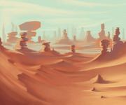 Dream illus desert