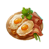 Bacon and eggs