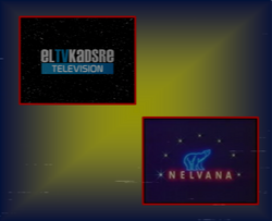 El TV Kadsre Television/Nelvana Limited version of a logo.