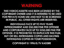 VHS variant (1996-2007)