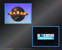 Saban Productions/El TV Kadsre Television version of a logo.